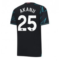 Pánský Fotbalový dres Manchester City Manuel Akanji #25 2023-24 Třetí Krátký Rukáv